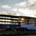 Sun rises on another day of barracks construction at Fort McCoy