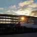 Sun rises on another day of barracks construction at Fort McCoy