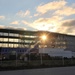 Sun rises on another day of barracks construction at Fort McCoy