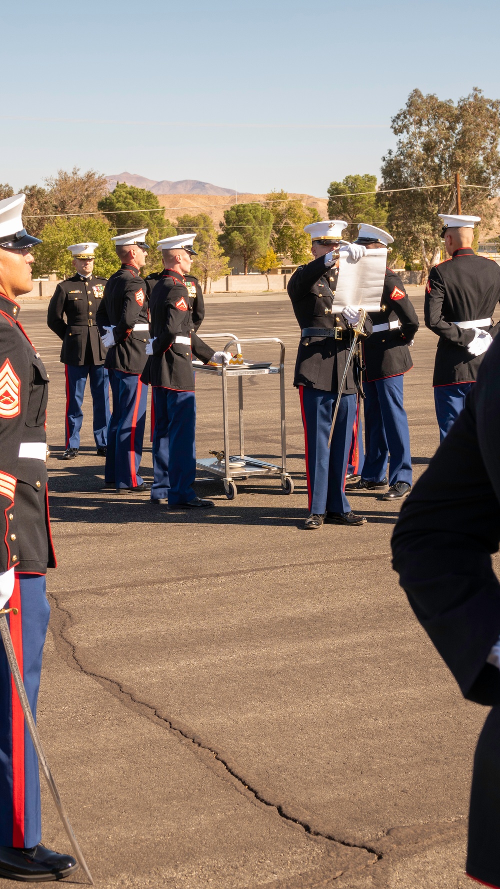 245th Marine Corps birthday celebration