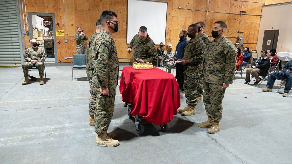 245th Marine Corps birthday celebration