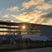 Sun rises on another day of barracks construction at Fort McCoy