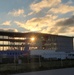 Sun rises on another day of barracks construction at Fort McCoy