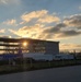 Sun rises on another day of barracks construction at Fort McCoy