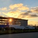 Sun rises on another day of barracks construction at Fort McCoy