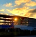 Sun rises on another day of barracks construction at Fort McCoy