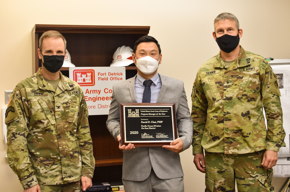 Baltimore District employee honored as USACE Program Manager of the Year