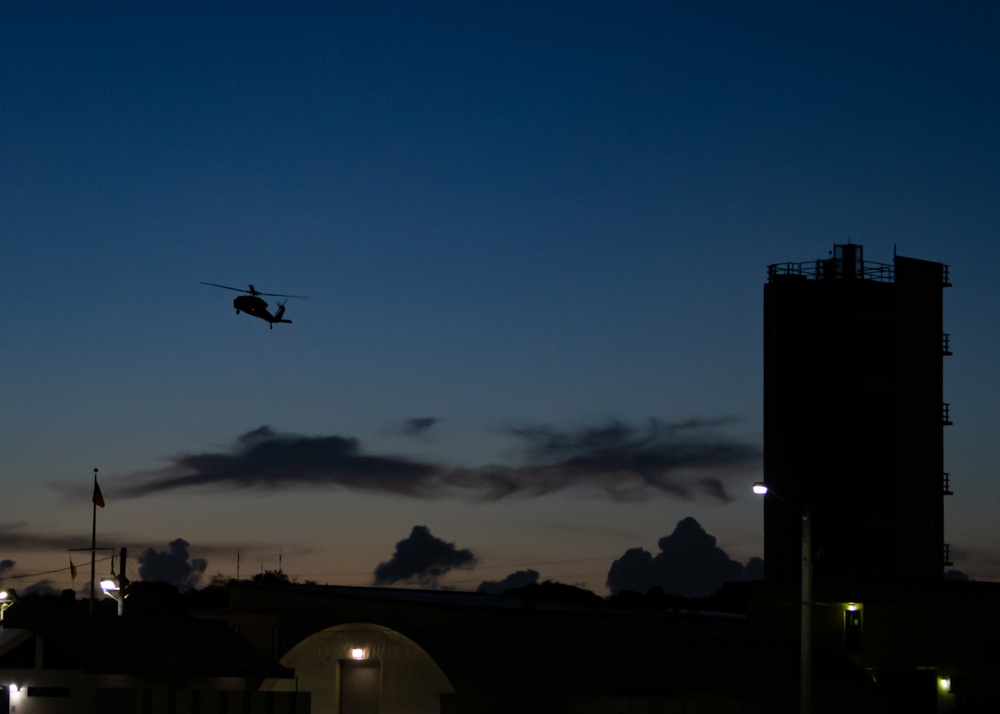 EOD Conducts Training with HSC-25 in Guam