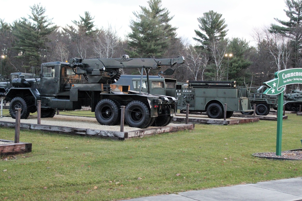 Fort McCoy's Commemorative Area on Veterans Day 2020