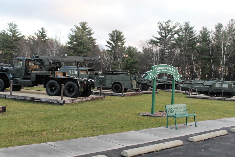 Fort McCoy's Commemorative Area on Veterans Day 2020