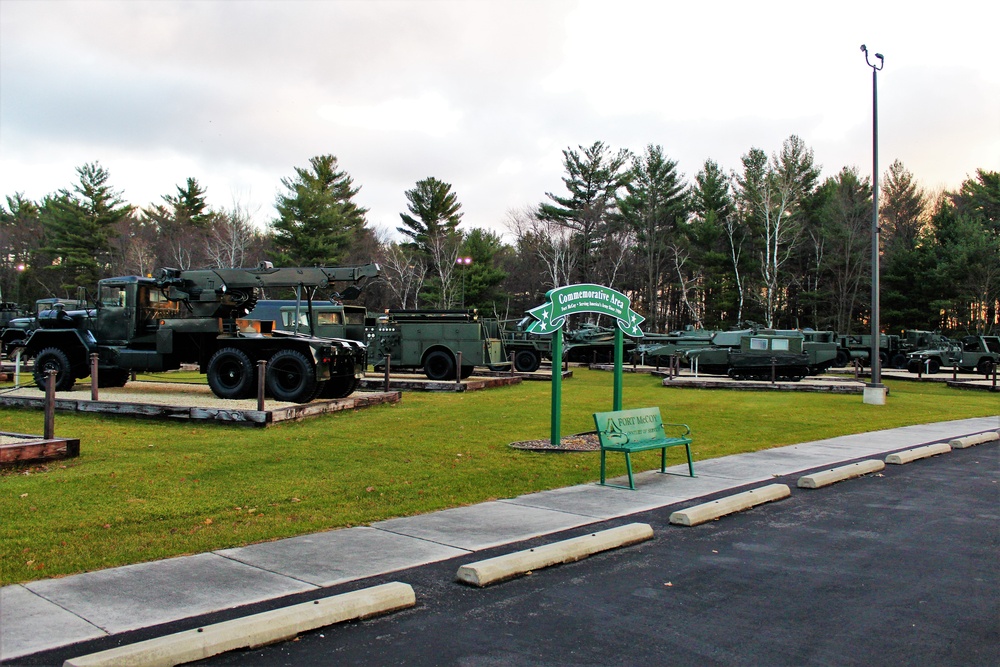 Fort McCoy's Commemorative Area on Veterans Day 2020