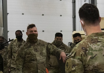 103rd ESC Conducts Convoy Mounted PMI