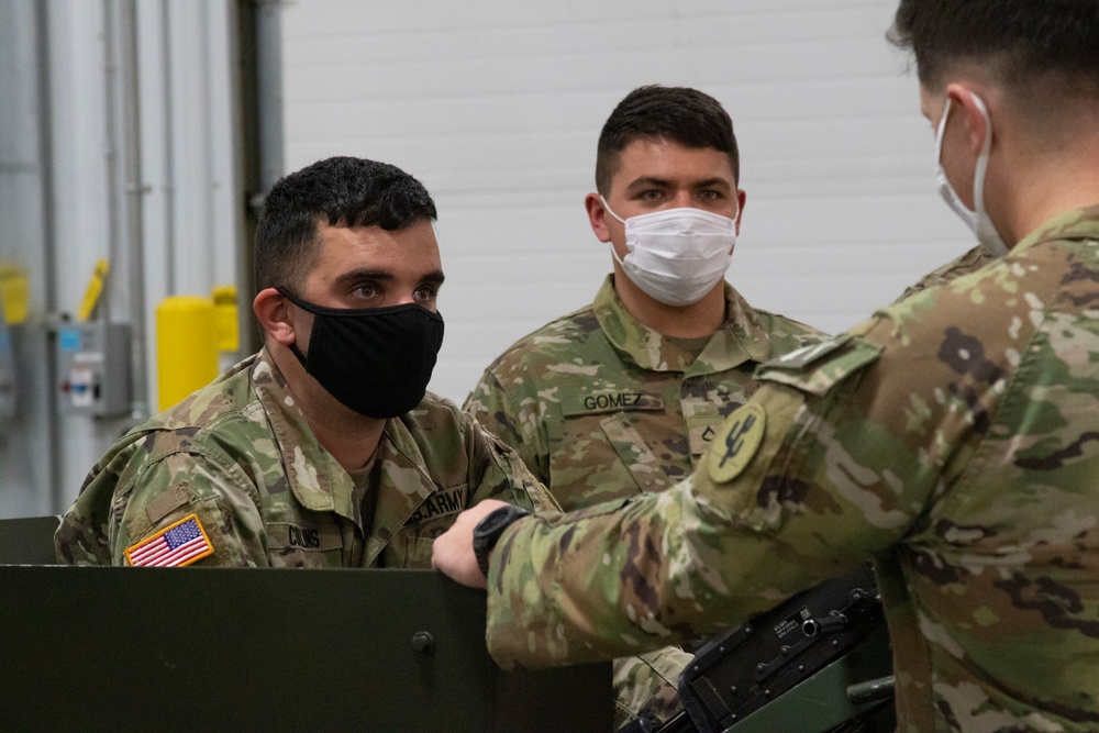 103rd ESC Conducts Convoy Mounted PMI