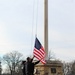 Fort McCoy Police Department officers complete flag raising event