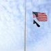 Fort McCoy Police Department officers complete flag raising event