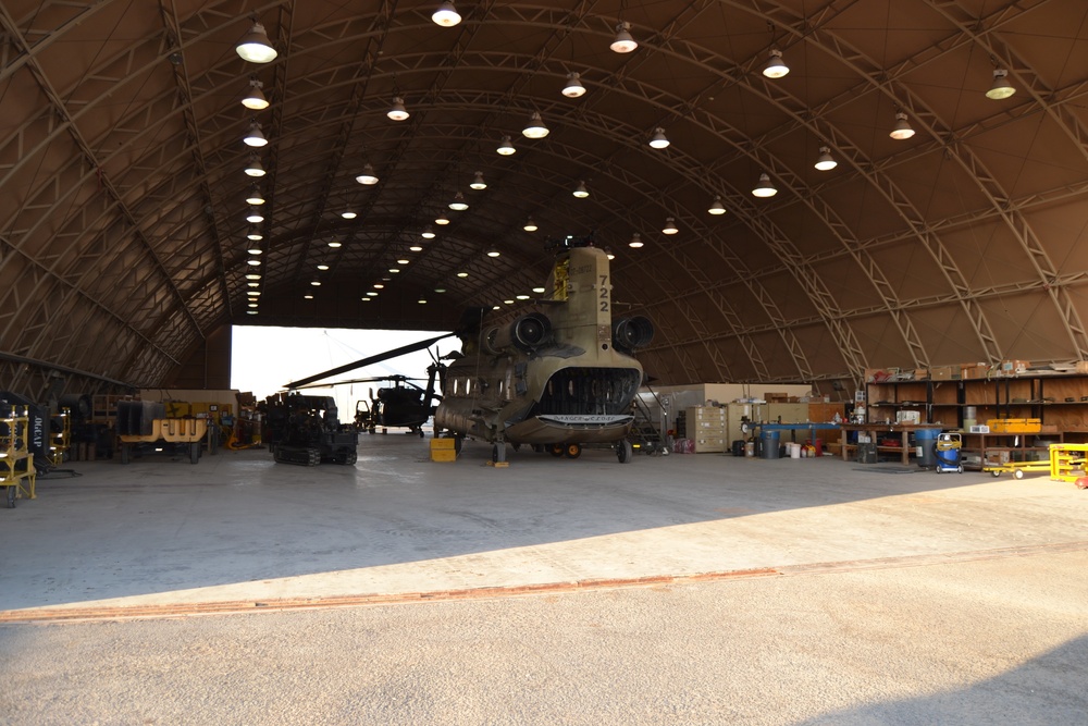 Chinook maintenance