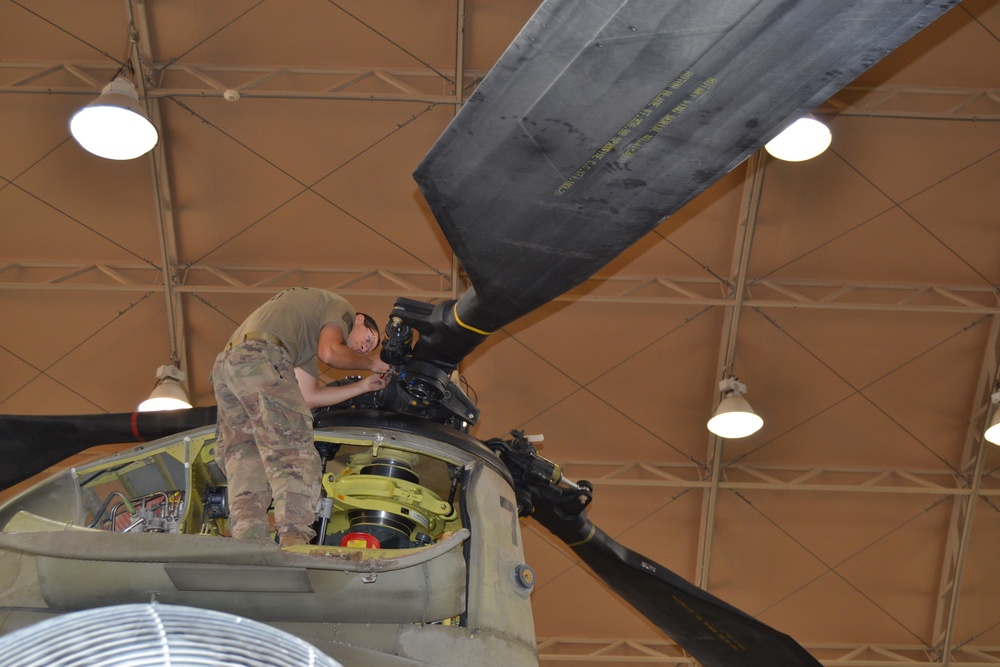 Chinook maintenance