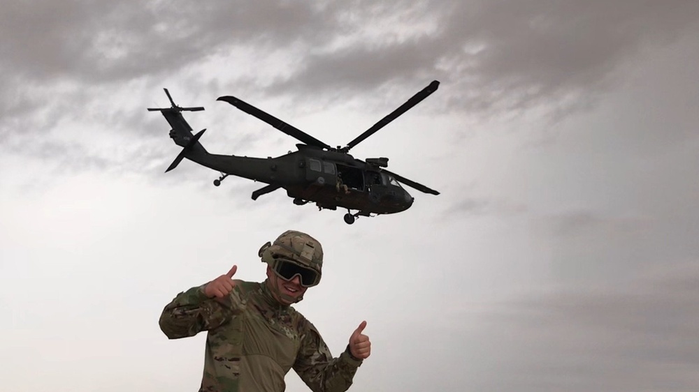 Black Hawk sling load