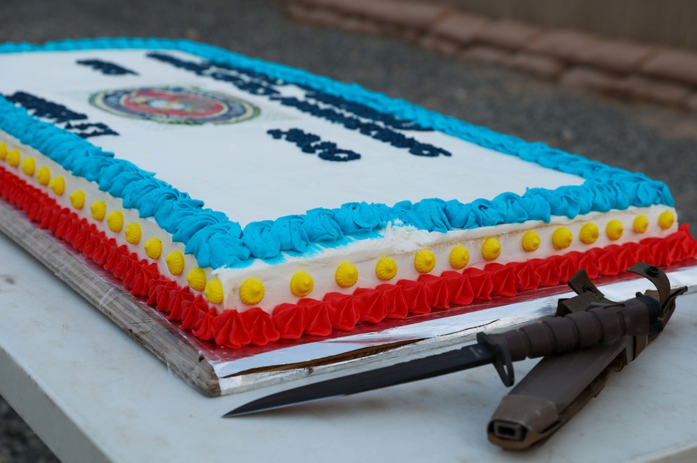 SPMAGTF-CR-CC: 3/1 Cake Cutting Ceremony in Kuwait