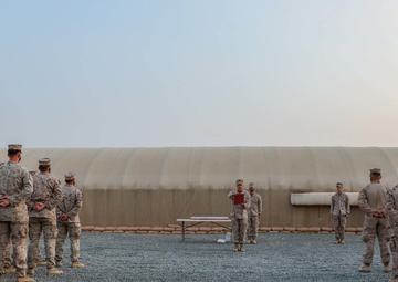 SPMAGTF-CR-CC: 3/1 Cake Cutting Ceremony in Kuwait