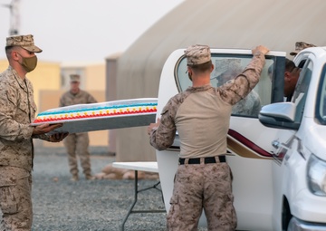 SPMAGTF-CR-CC: 3/1 Cake Cutting Ceremony in Kuwait