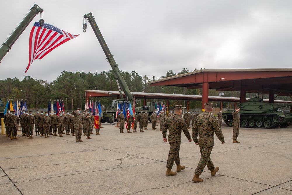 Bravo Company 2d Tanks Deactivation Ceremony