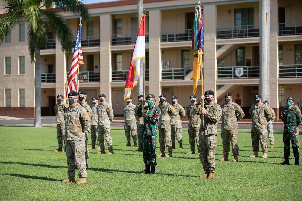Indonesia Platoon Exchange: Opening Ceremony in Hawaii