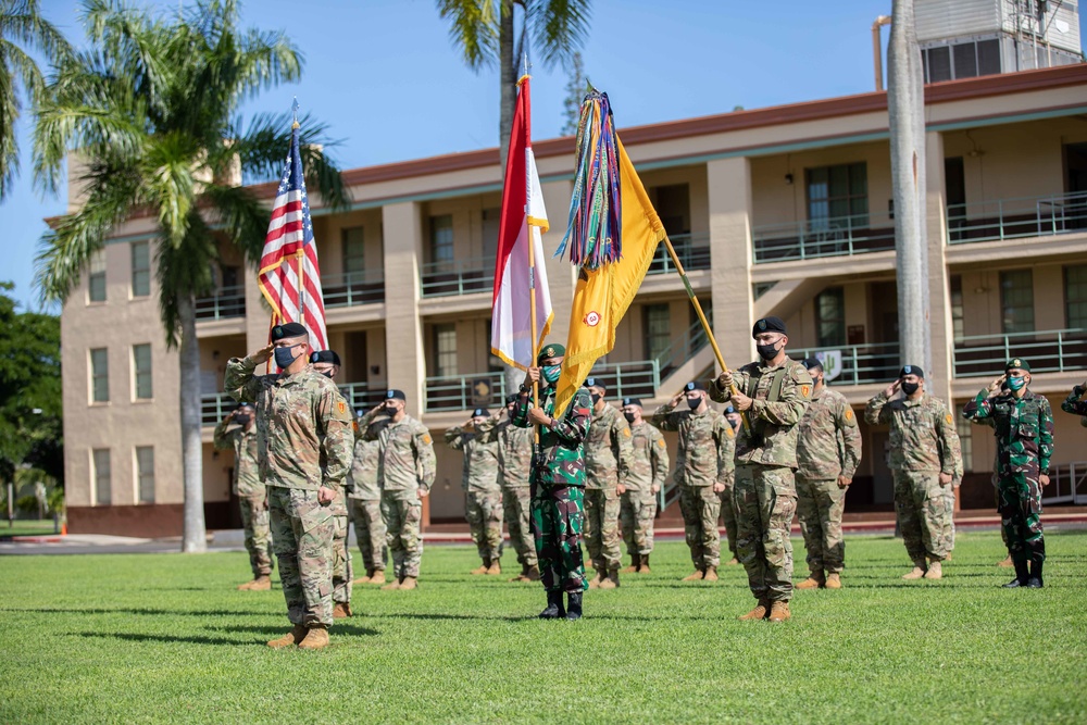 Indonesia Platoon Exchange: Opening Ceremony in Hawaii