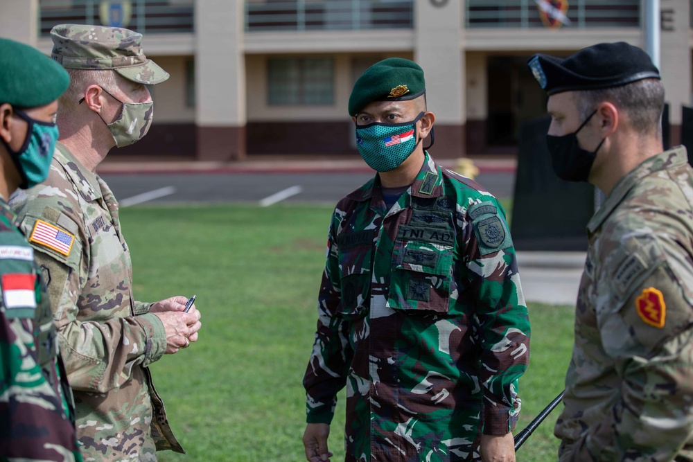 Indonesia Platoon Exchange: Opening Ceremony in Hawaii