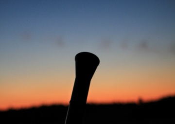 Mortars Conduct Night Live Fire Training