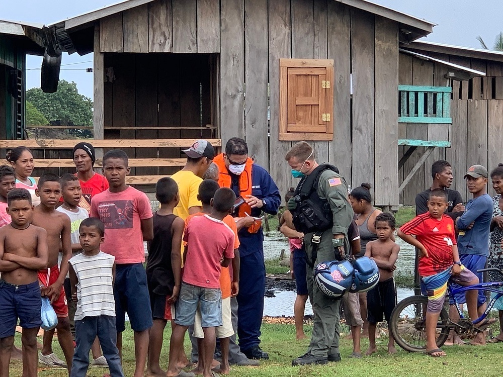 Coast Guard provides humanitarian assistance to Honduras due to Hurricane Eta