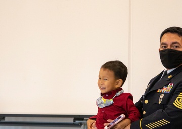 Army Reserve unit conducts change in leadership ceremony amid COVID restrictions