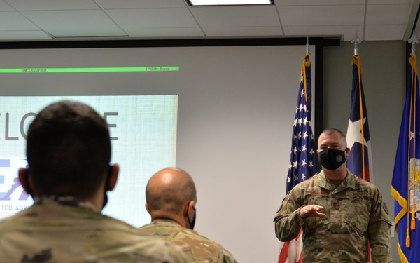 Enlisted leadership regards 136AW Citizen Airmen's input