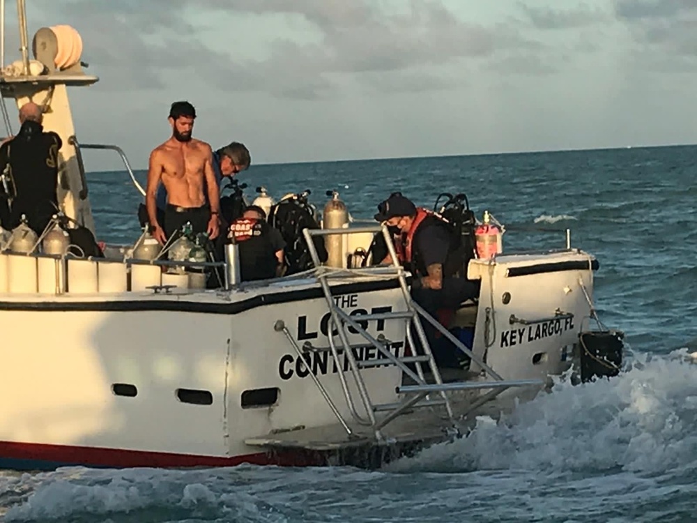 Coast Guard assists in medavacing snorkeler near Plantation Key