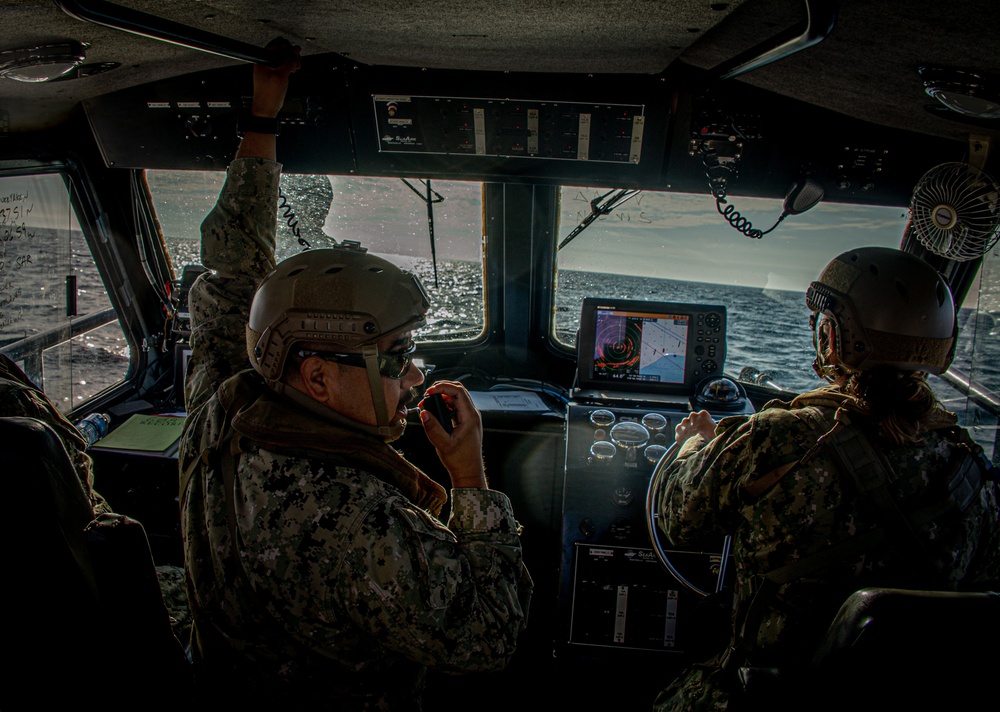 Maritime Expeditionary Security Squadron ELEVEN Conducts Navigation Check Ride Exercise