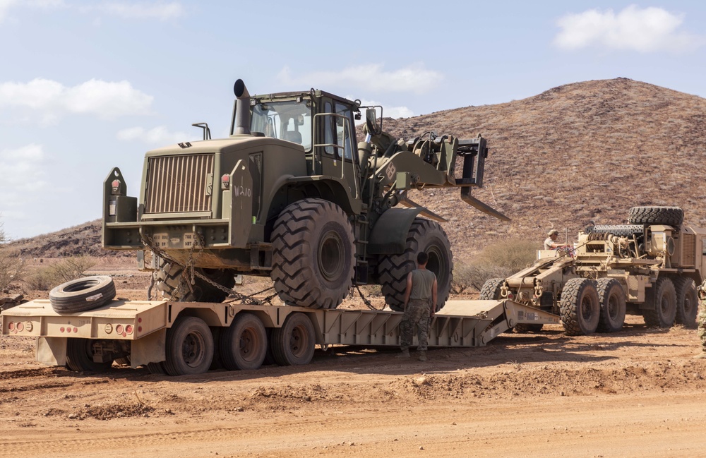 760th Engineer Vertical Construction Company (EVCC) assisted the Armed Forces of Djibouti (FAD)