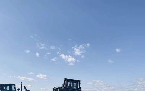 Seabees, Marines Support MCAS Iwakuni Landfill Capping Project