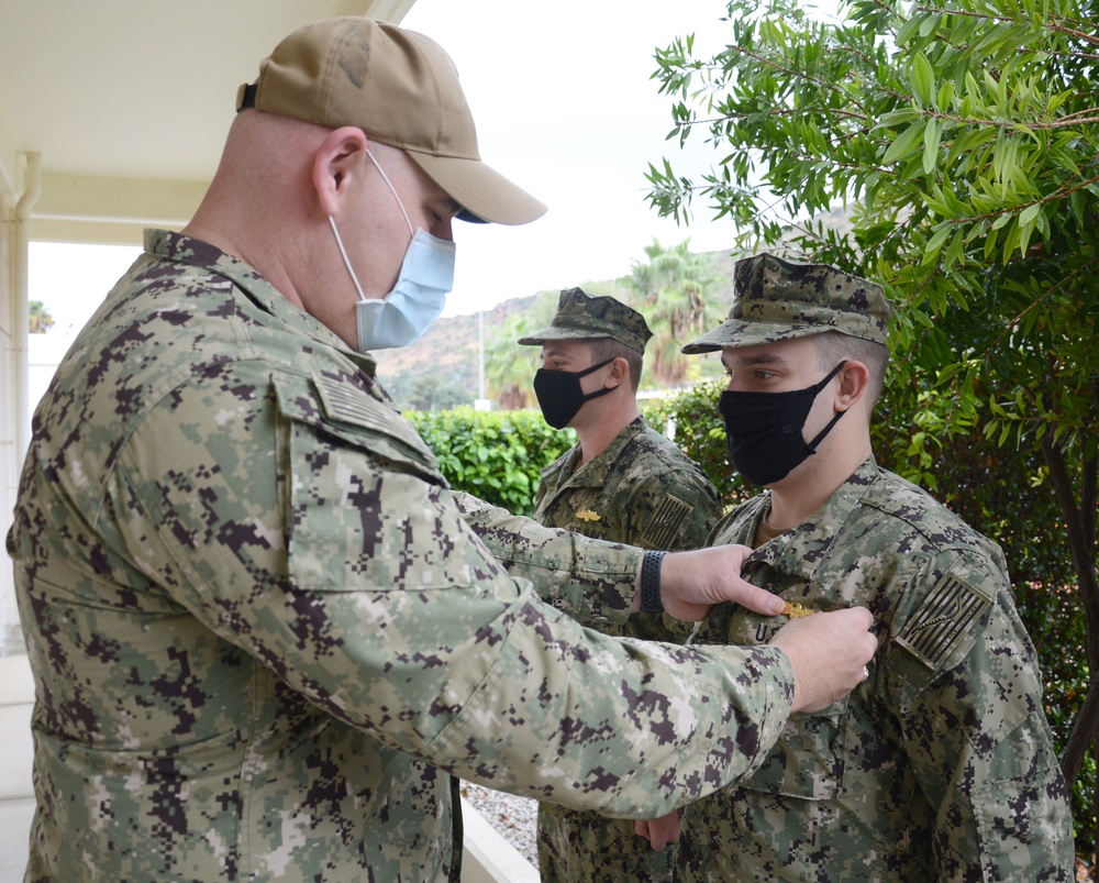 Strategic Sealift Officers awarded warfare device
