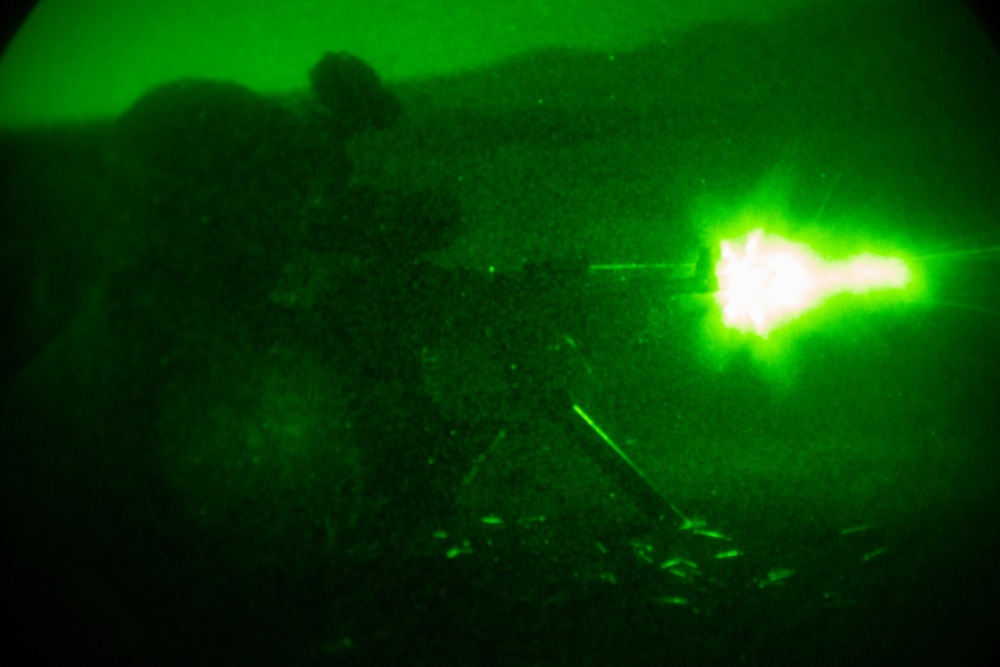 U.S. Marines participate in a live-fire squad attack event during exercise Fuji Viper 21.1