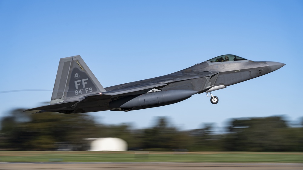 1st Fighter Wing Raptors deploy to support WestPac