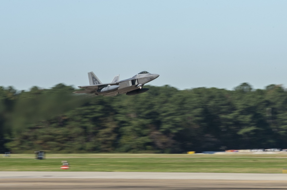 1st Fighter Wing Raptors deploy to support WestPac