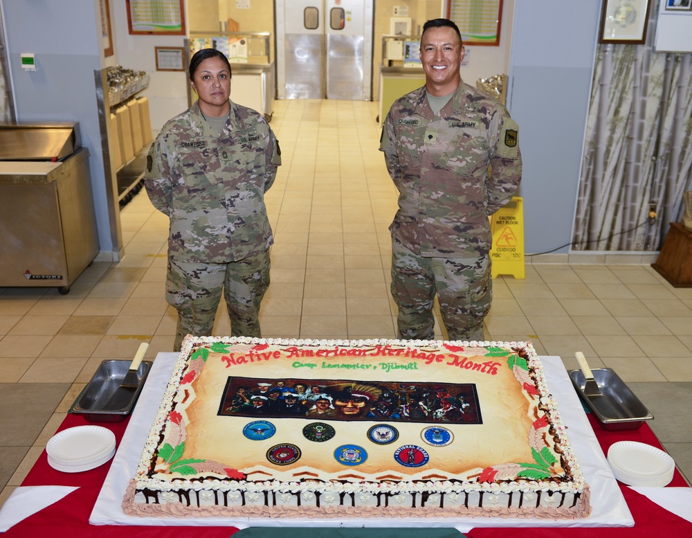 Camp Lemonnier's Dorie Miller Galley Observes Native American Heritage Month