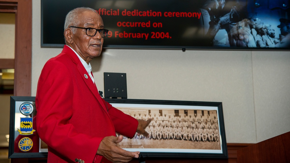MacDill honors Tuskegee Airman as distinguished guest