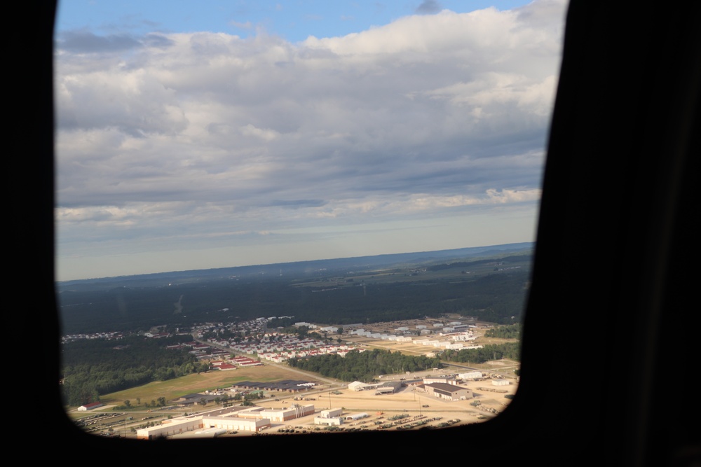 Aerial Views of Fort McCoy Training Areas — August 2020