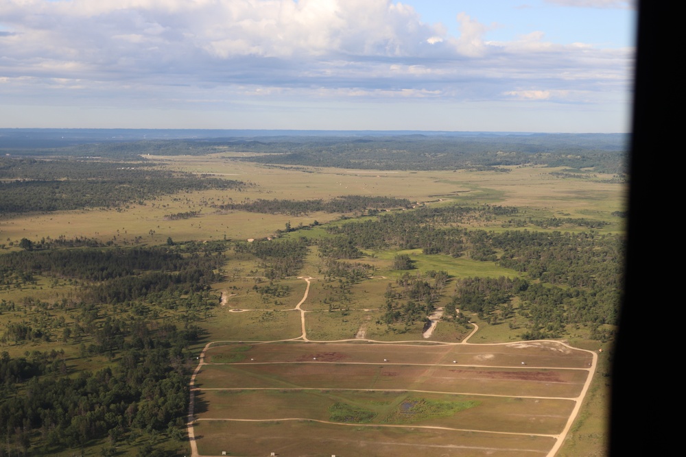 Aerial Views of Fort McCoy Training Areas — August 2020