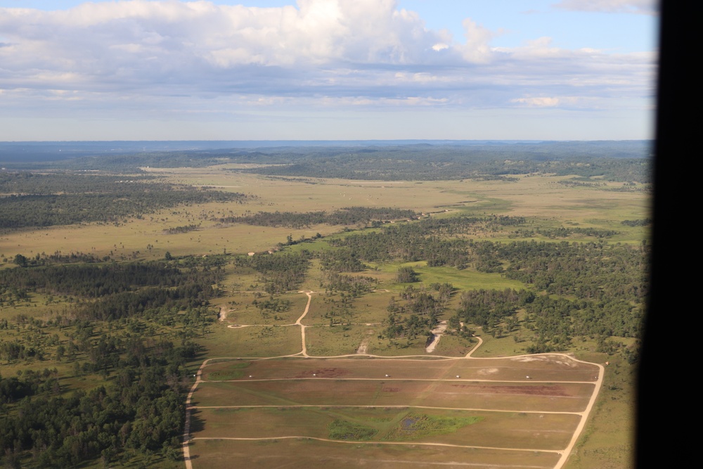 Aerial Views of Fort McCoy Training Areas — August 2020