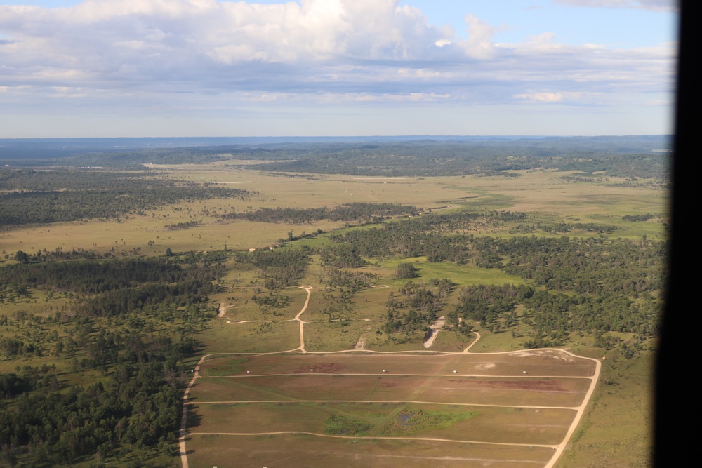 Aerial Views of Fort McCoy Training Areas — August 2020