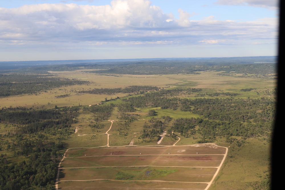 Aerial Views of Fort McCoy Training Areas — August 2020