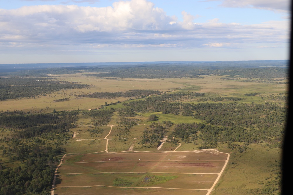 Aerial Views of Fort McCoy Training Areas — August 2020