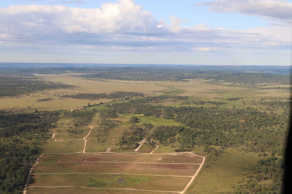 Aerial Views of Fort McCoy Training Areas — August 2020